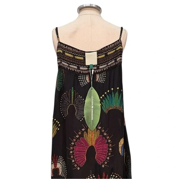 Farm Rio Wonderful Headdress Tunic Top Size Medium - Picture 8 of 11